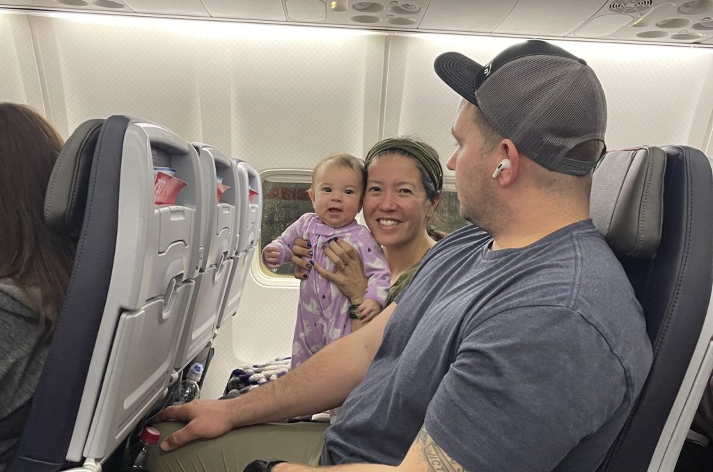Flying with a Newborn
