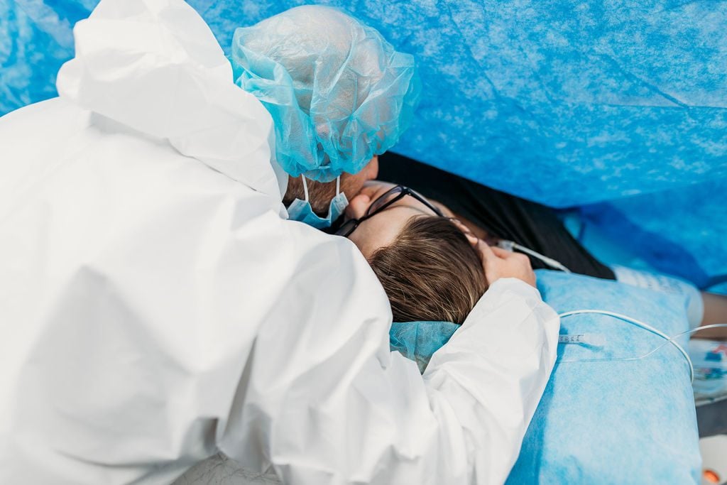 C-section