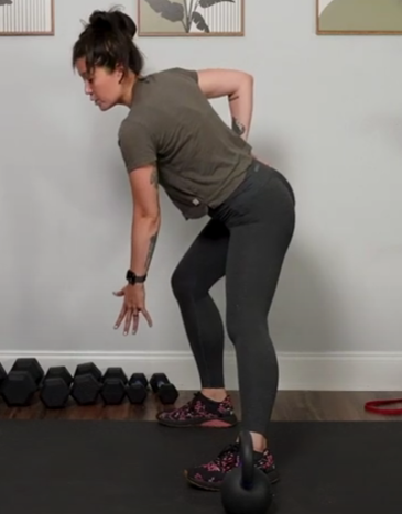 Mobility Rotation Stretch 17 Minute Mobility & Strength Workout for Back and Hip Relief - MamasteFit