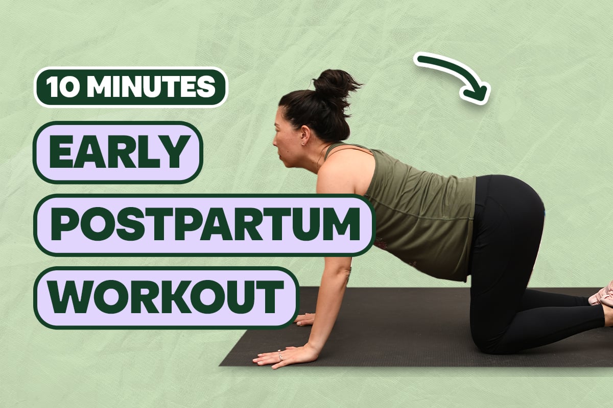 Early Postpartum Recovery Workout